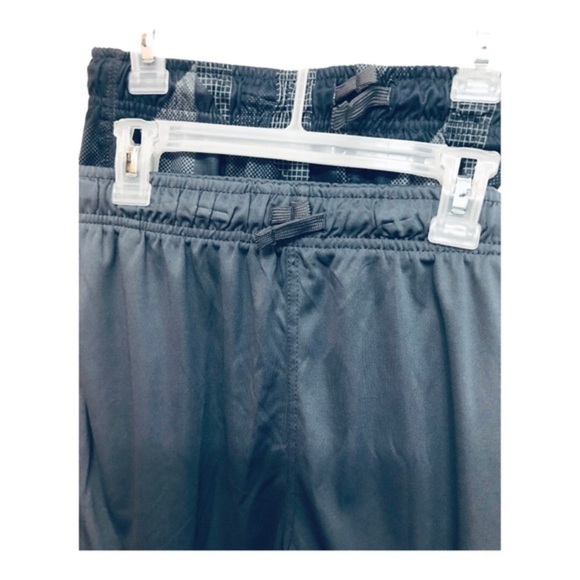 2pk Big Boy dri fit moisture wicking charcoal gray athletic shorts sz XL (14-16) - Picture 6 of 9